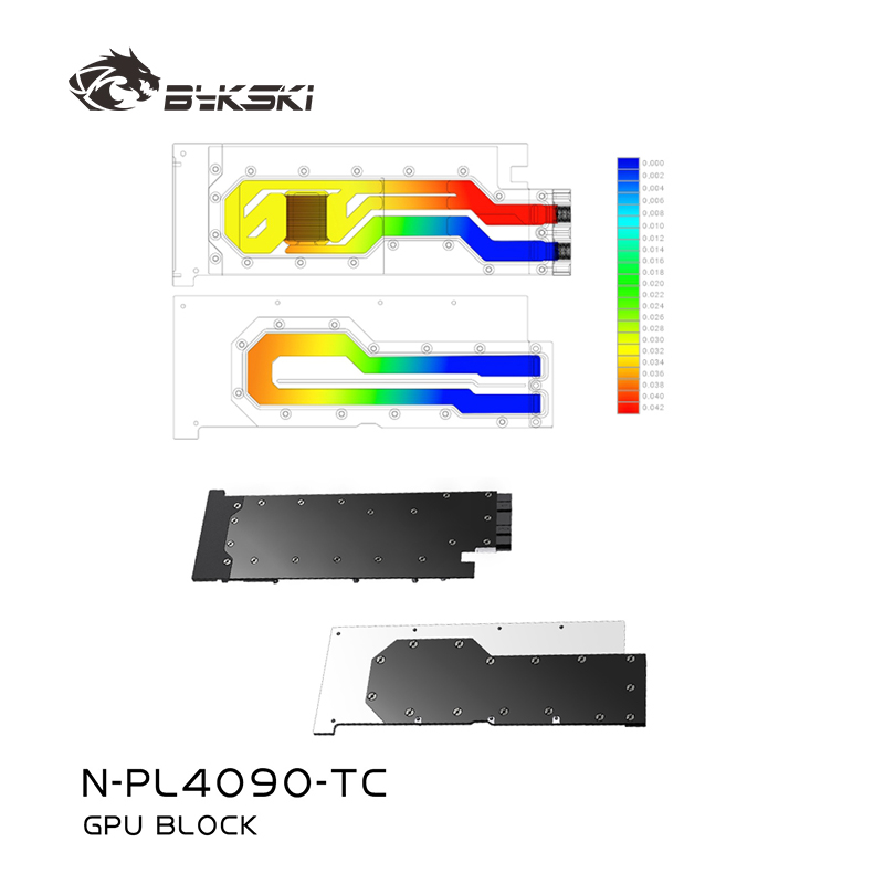 Bykski N-PL4090-TC GPU actief  - Rtx 4090 Water Block recensie en prijs