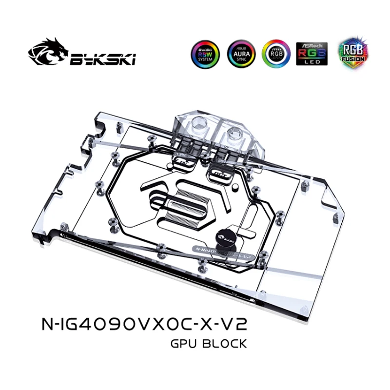 Bykski waterkoelblok voor de C - Rtx 4090 Water Block recensie en prijs